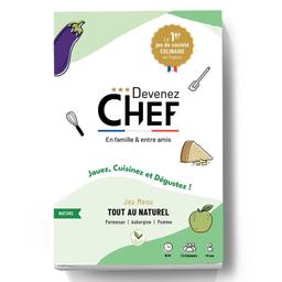 Devenez Chef - Jeu de société culinaire - Menu Tout au naturel