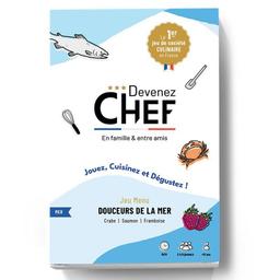 Devenez Chef - Jeu de société culinaire - Menu Douceurs de la