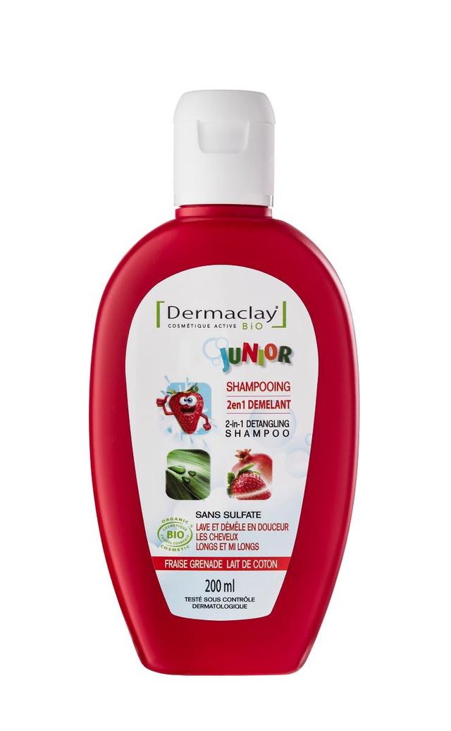 Shampoing 2 en 1 démêlant enfant 200ml