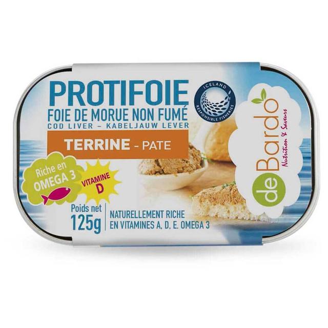 Terrine de foie de morue 125g