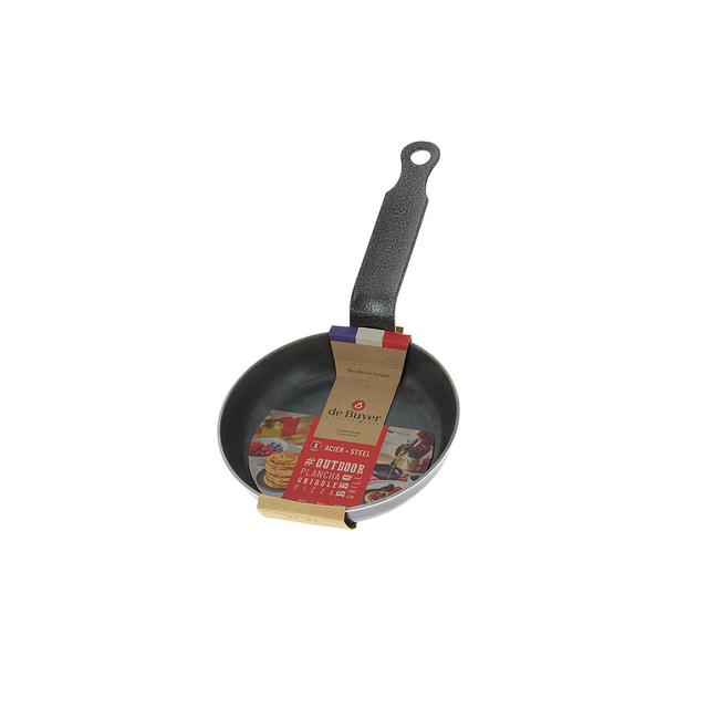 Poêle à blinis Outdoor en tôle 12cm