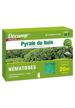 Nématodes contre la pyrale du buis 2x10M