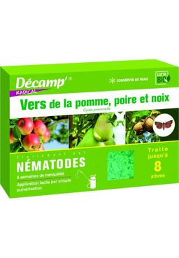 Nématodes contre le carpocapse de la pomme, poire et noix