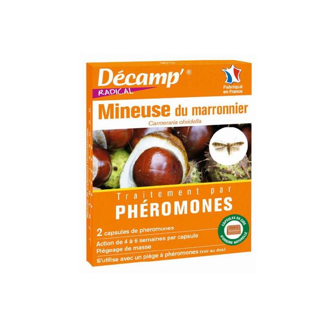 Phéromone contre la mineuse du marronnier (2 capsules)