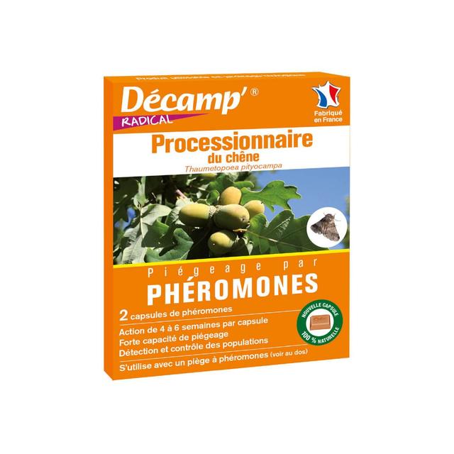 Phéromone contre la chenille processionnaire du chêne (2 capsule