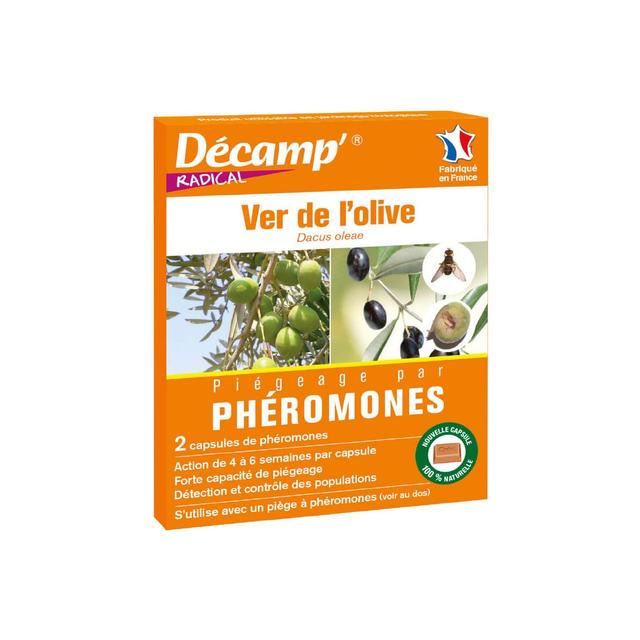 Phéromone contre le ver de l'olive  (2 capsules)