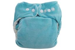 Couche lavable bébé So Bamboo, Taille 3 (11-20 kg) - Opale-Blanc