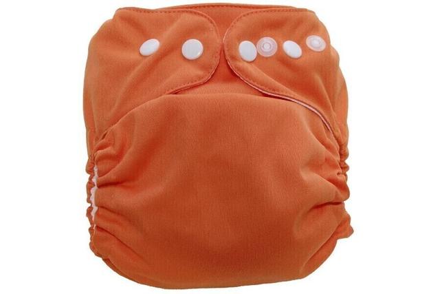 Couche lavable bébé So Easy, Taille 1 (3-9 kg) - Orange