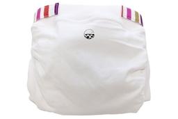 Couche Lavable Hybride Petit Pea, Taille S (3-7 kg) - Blanc