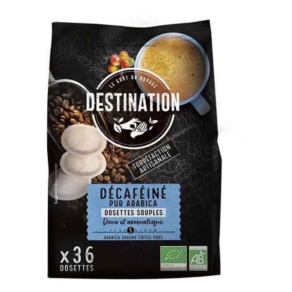 Décaféiné pur arabica Dosettes souples x36