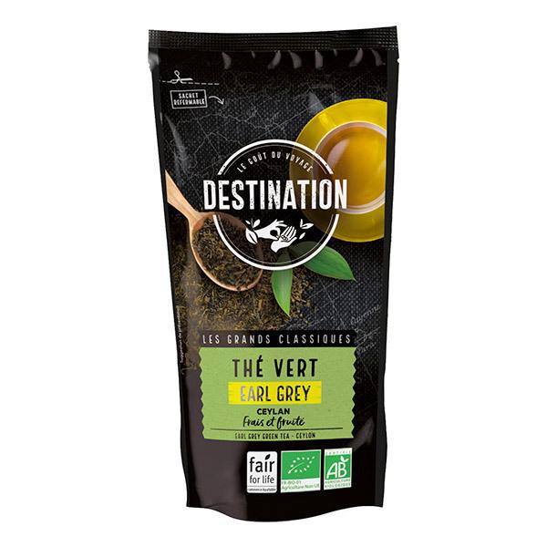 Thé vert Earl Grey Ceylan 80g