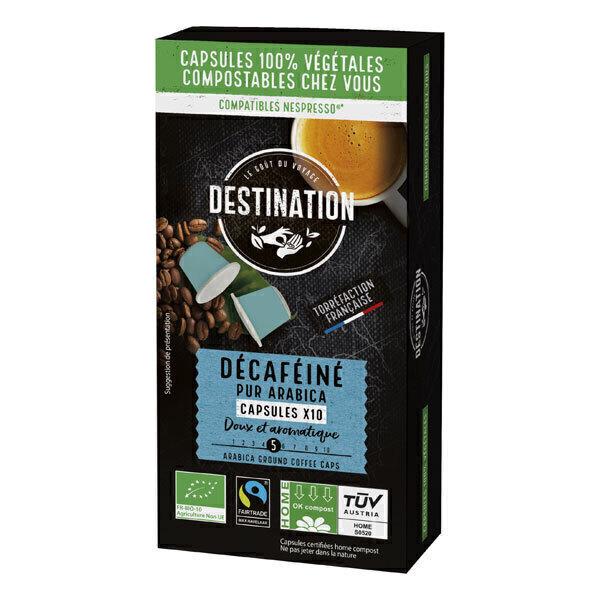 Décaféiné pur arabica Capsules x10