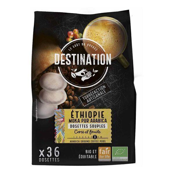 Moka pur arabica Ethiopie Dosettes souples x36