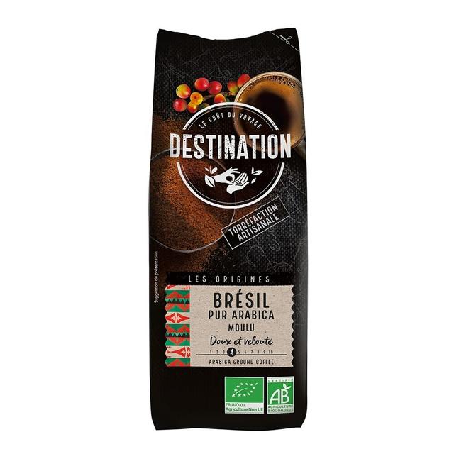 Café brésil pur arabica moulu 250g Bio