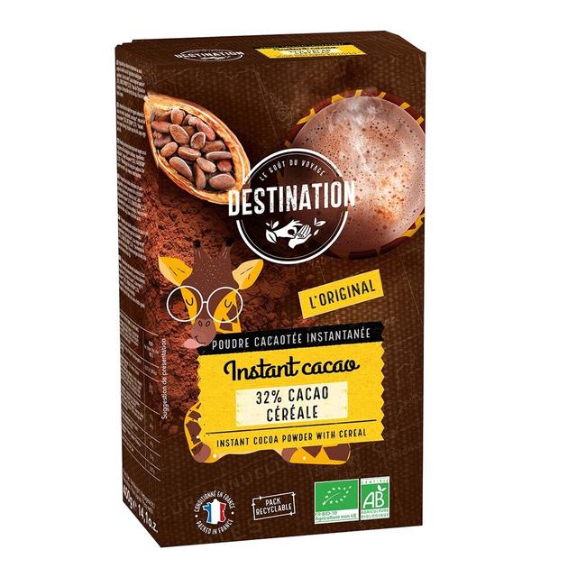 Cacao choco 32% & cereales 400g Bio