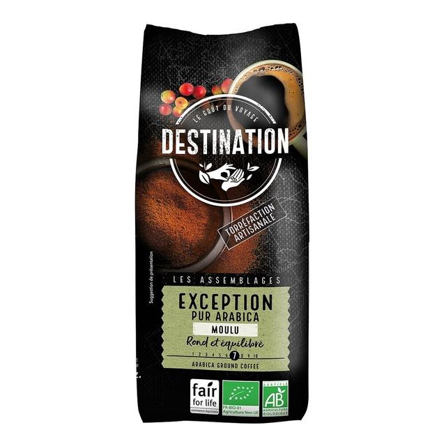 Café exception pur arabica moulu 500g Bio