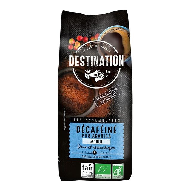 Café deCaféine methode douce pur arabica moulu 500g Bio