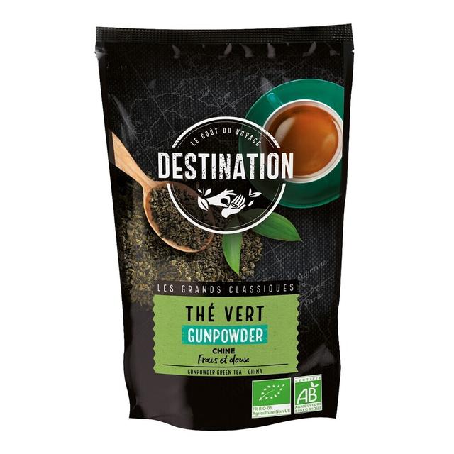 Thé vert gunpowder 200g Bio