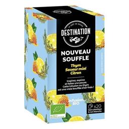 Infusion thym, citron et saveur miel 20 sachets