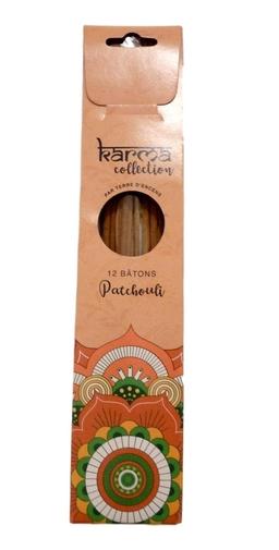 Encens Karma Collection Bâtonnets Patchouli