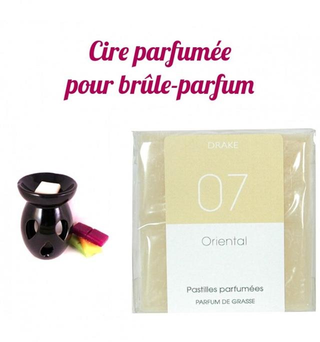 Pastilles de cire parfumée, senteur "Oriental" par Drake