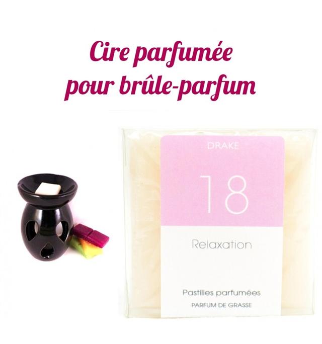 Pastilles de cire parfumée, senteur "Relaxation" par Drake