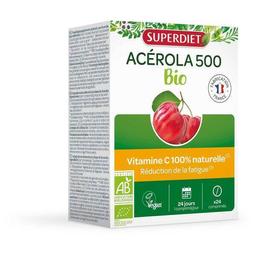 Acérola 500 bio 24 comprimés