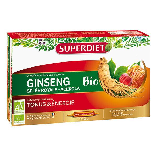 Tonus et énergie Ginseng 20x15ml