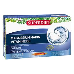 Ampoules de magnésium marin et vitamine B6 20x15ml