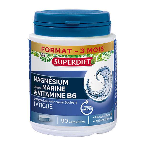 Magnesium marin et vitamine B6 90 comprimés