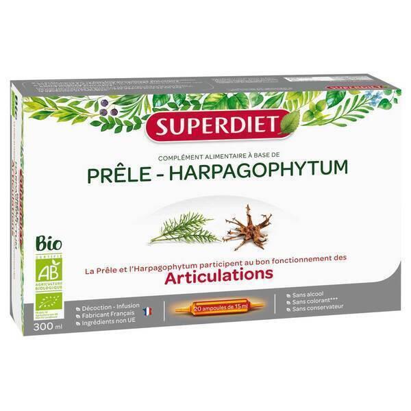 Prêle et harpagophytum articulations 20x15ml