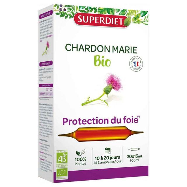 Chardon marie protection du foie 20x15ml