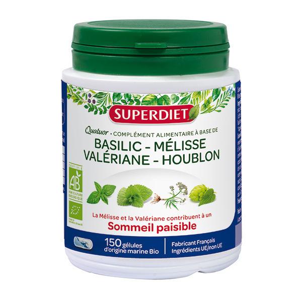 Quatuor sommeil paisible 150 gélules