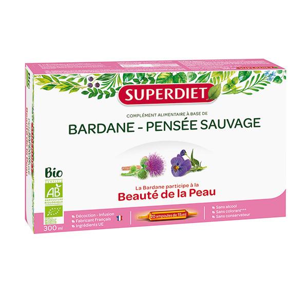 Bardane et pensée sauvage 20x15ml