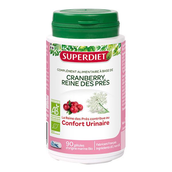 Cranberry et reine des prés bio 90 gélules