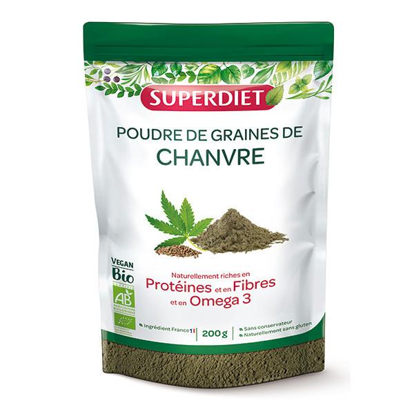 Chanvre bio en poudre 200g