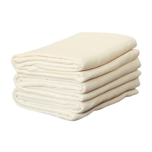 Lot de 5 langes en coton 80x80 cm