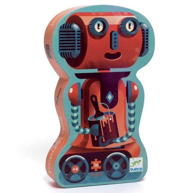 Puzzle 36 pièces Bob le robot - Djeco