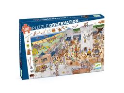 Puzzle D'Observation - Le Château Fort 100 Pièces