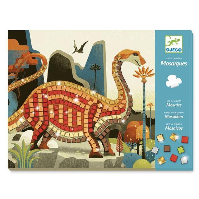 Mosaïque dinosaures Djeco