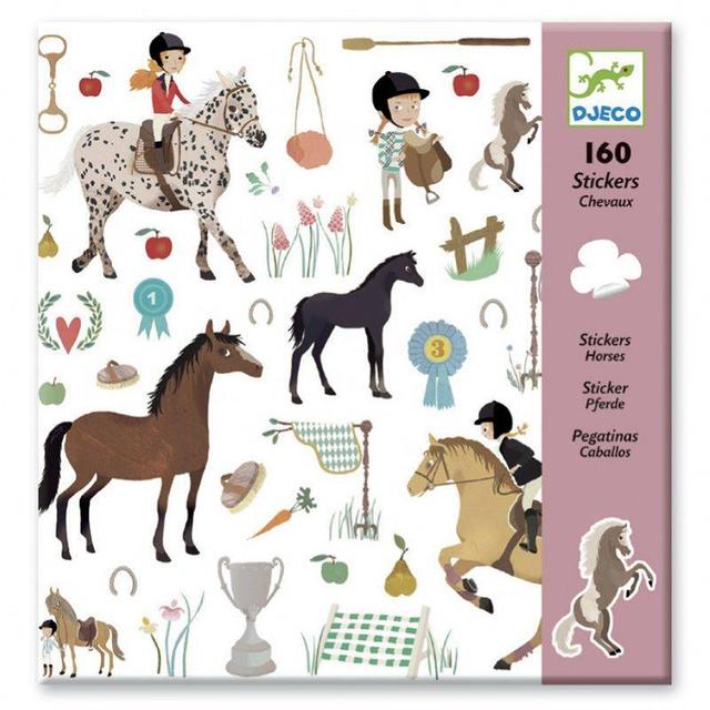 160 Stickers Chevaux