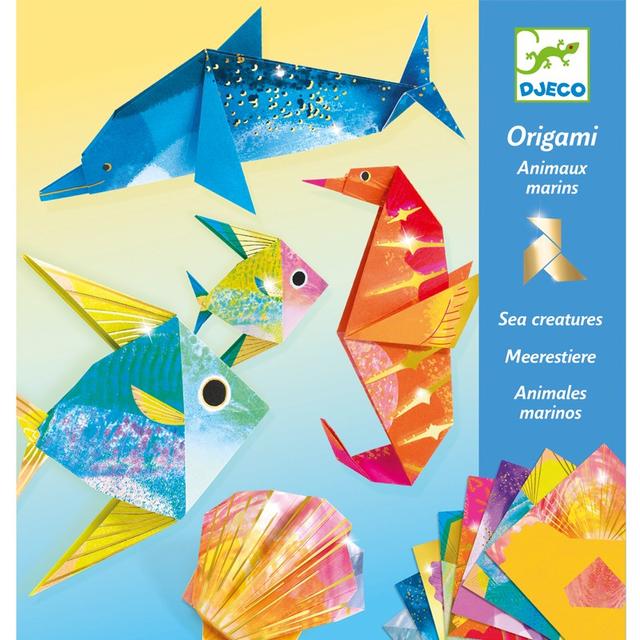 Animaux Marins Origami papier a effet