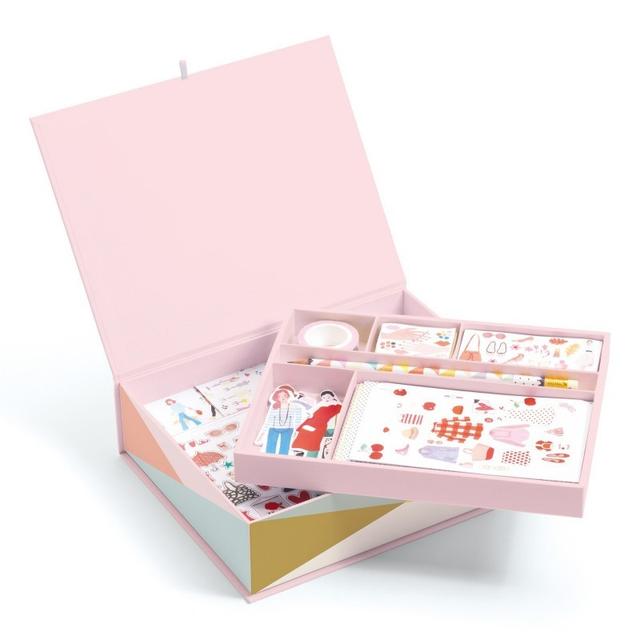 Coffret Ma papeterie Tinou Lovely Paper - Djeco