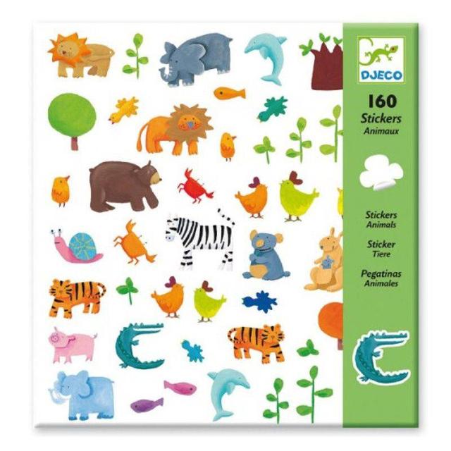 160 Stickers Animaux