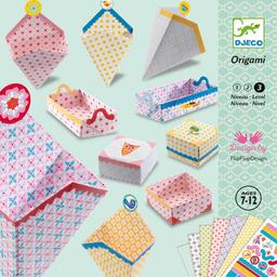 Origamis petites boites - TROIS FORMES