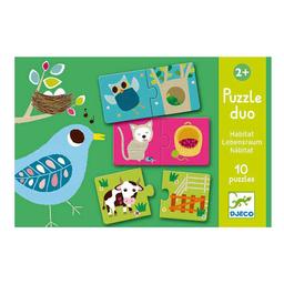 Puzzle Duo Habitat - 10 puzzles