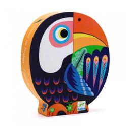 Puzzle silhouette Coco le Toucan 24 pieces