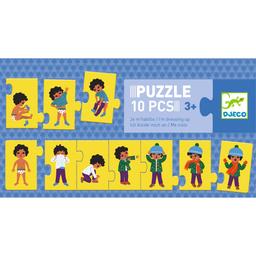 Puzzle frise je m'habille 10 pcs - Djeco