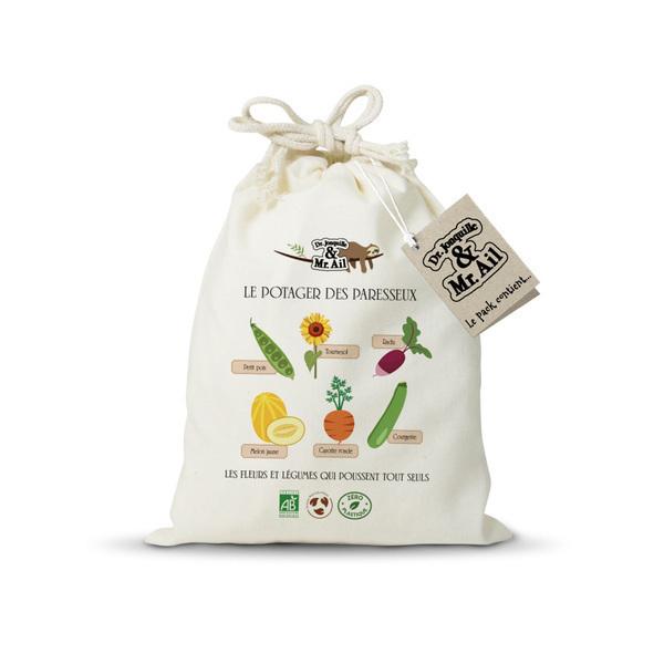 Kit de graines bio - Le potager des paresseux