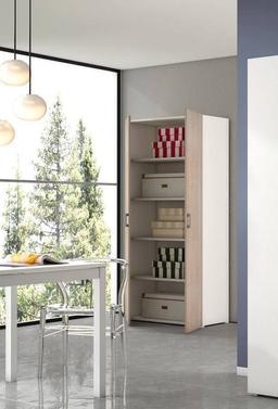 Armoire polyvalente avec 2 portes battantes